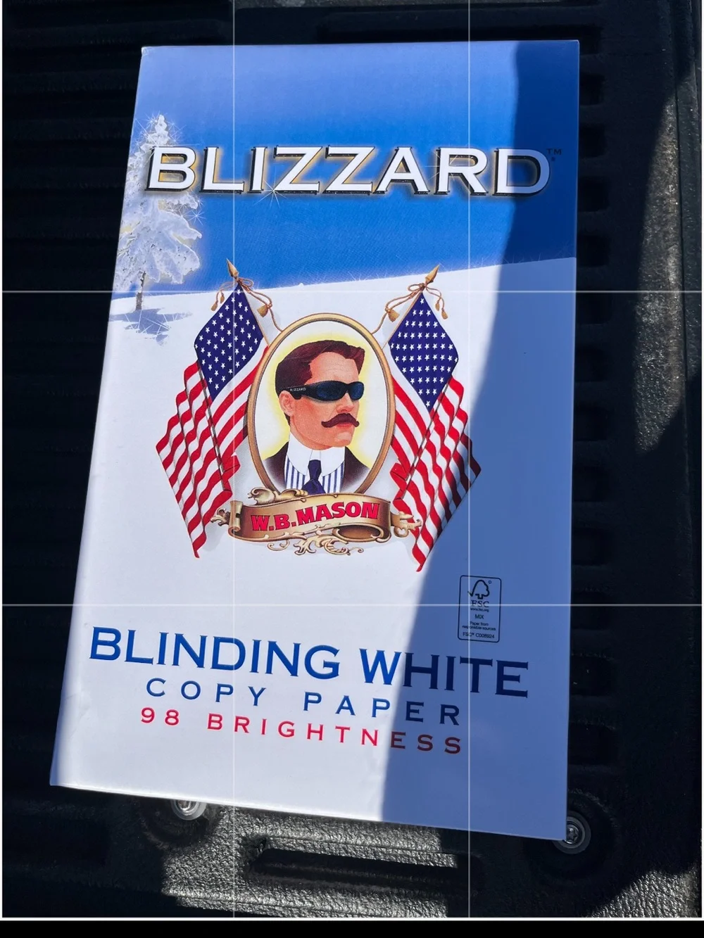 Blizzard Blinding White Copy Paper - White BLZ-44200 12” by 9”